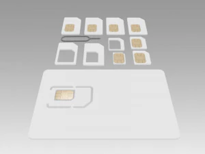 sim card collection 3D Model