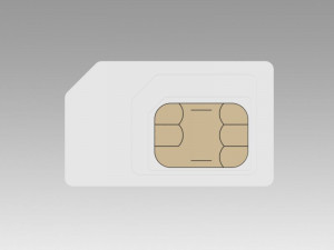 sim card collection Modèle 3D