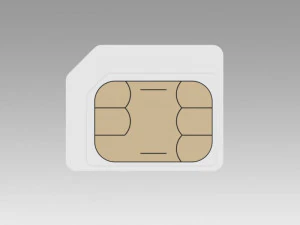 sim card collection 3D Model