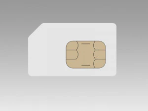 sim card collection 3D Model