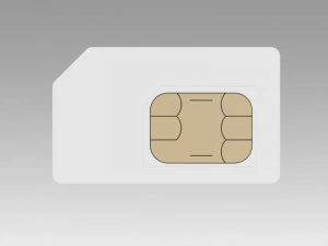 sim card collection 3D Model