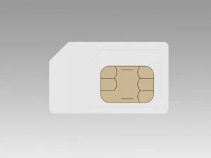 sim card collection 3D Model
