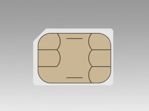 sim card collection 3D Model