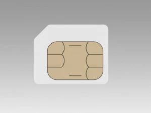 sim card collection 3D Model