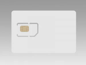 sim card collection 3D Model