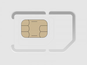 sim card collection Modèle 3D