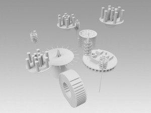 skyscrapers 3D-Modell