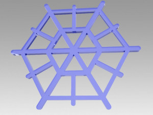 snowflakes set 3D Model
