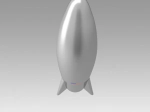 spacex starship mars rocket bfr 3D Model