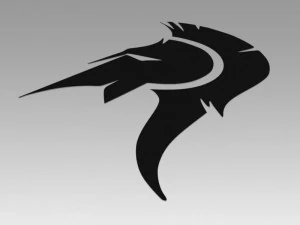 スパルタンなロゴ 3Dモデル