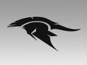 スパルタンなロゴ 3Dモデル