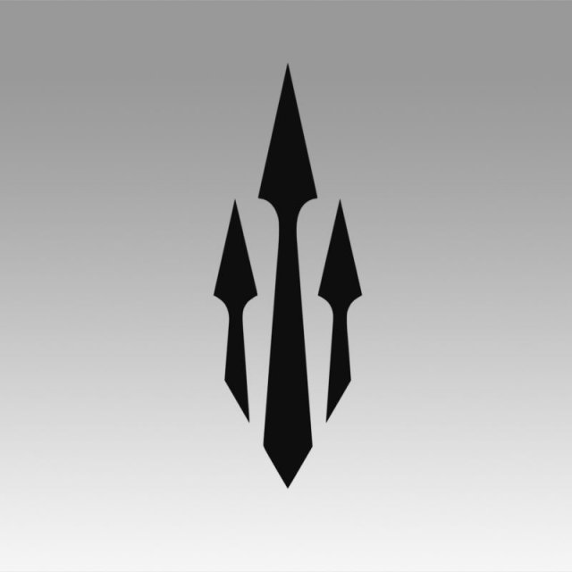 spartan logo 3D Model .c4d .max .obj .3ds .fbx .stl .blend 