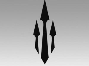 spartan logo Modèle 3D