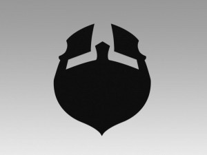 spartan logo Model 3D