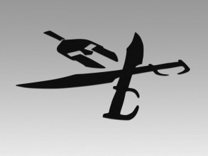 spartan logo Modelo 3D