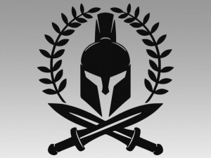 spartan logo Modèle 3D