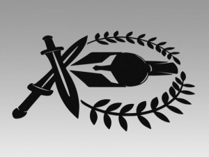 spartan logo Model 3D