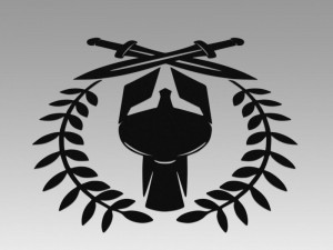 spartan logo Model 3D