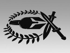 spartan logo Model 3D