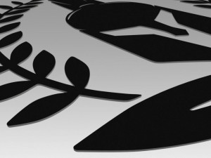 spartan logo Model 3D
