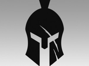 spartan logo 3D Модель