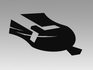 spartan logo 3Dモデル