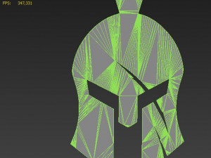 spartan logo 3Dモデル