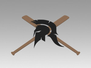 spartan logo Model 3D