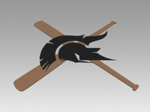spartan logo Model 3D