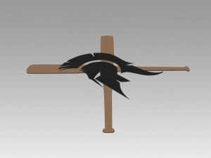 spartan logo Model 3D