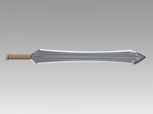 sword of erik killmonger from movie black panther 3Dモデル