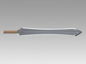 sword of erik killmonger from movie black panther 3D Model