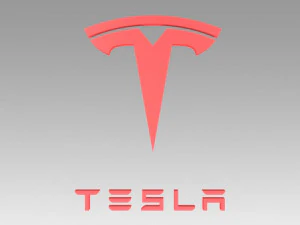 特斯拉标志 3D 模型