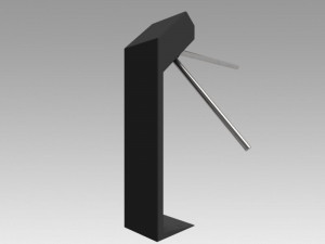 turnstile 3D मॉडल