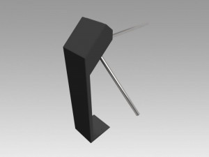 turnstile 3D मॉडल