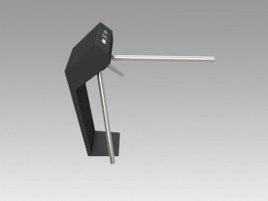 turnstile 3D मॉडल