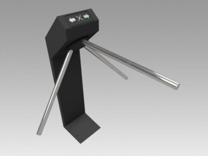 turnstile 3D मॉडल