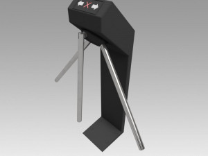 turnstile 3D मॉडल