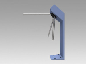 turnstile 3D 모델