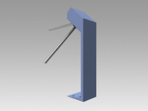 turnstile 3D 모델