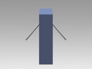 turnstile 3D 모델