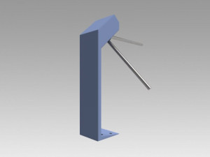 turnstile 3D 모델