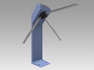 turnstile 3D 모델