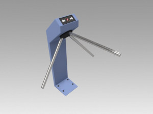 turnstile 3D 모델
