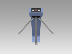 turnstile 3D 모델