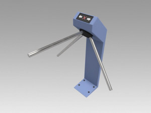 turnstile 3D 모델