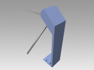turnstile 3D 모델
