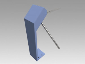 turnstile 3D 모델