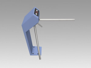 turnstile 3D 모델