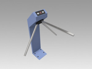 turnstile 3D 모델
